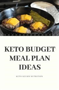 Simple Keto 1 Week Meal Plan